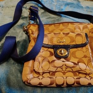 Coach cross body purse